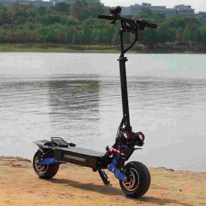 blue electric scooter factory OEM China Wholesale